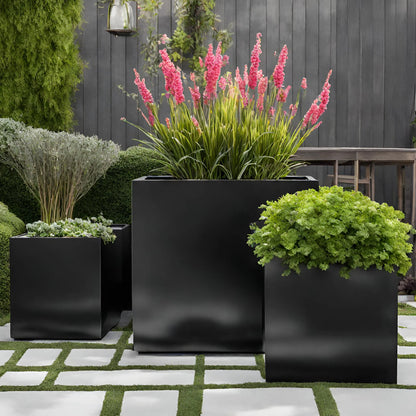 Fiberglass Square Planter