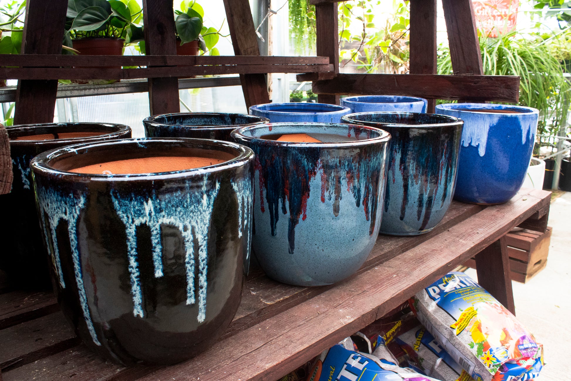 glazed ceramic pots for plants Pika Glazed Pots