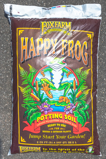 fox farm happy frog potting mix Fox Farm Happy Frog Potting Soil – Lisena Garden Center