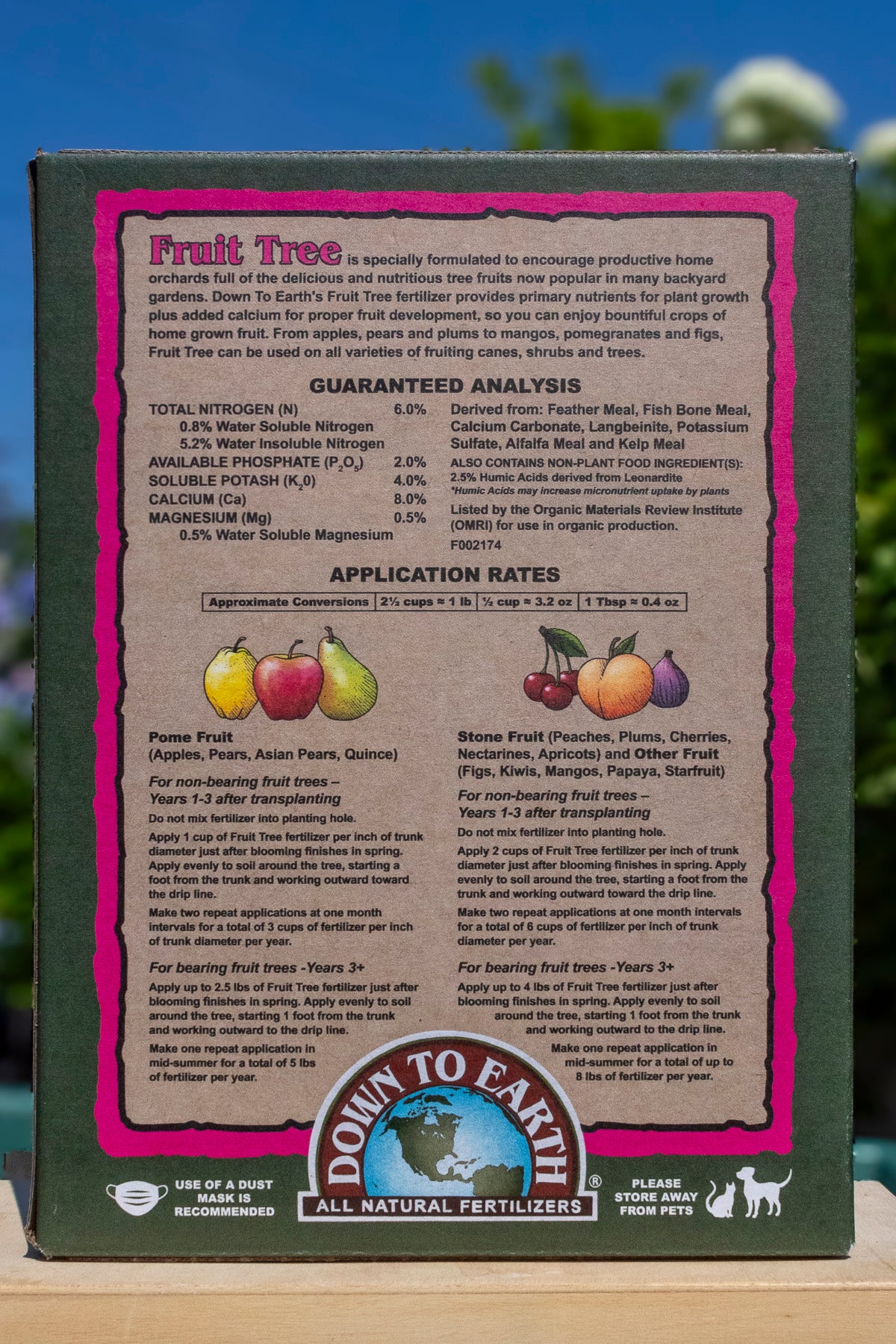 Down To Earth Fertilizers