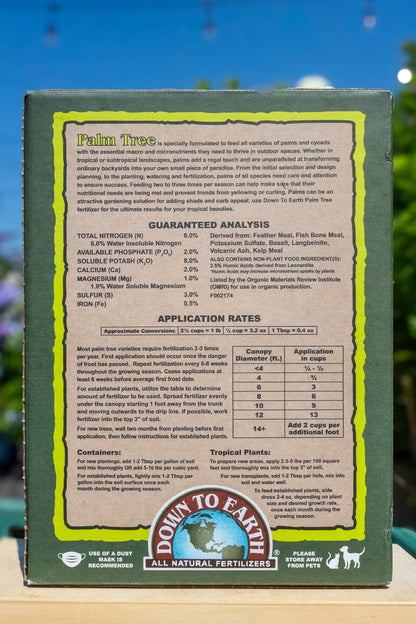 Down To Earth Fertilizers