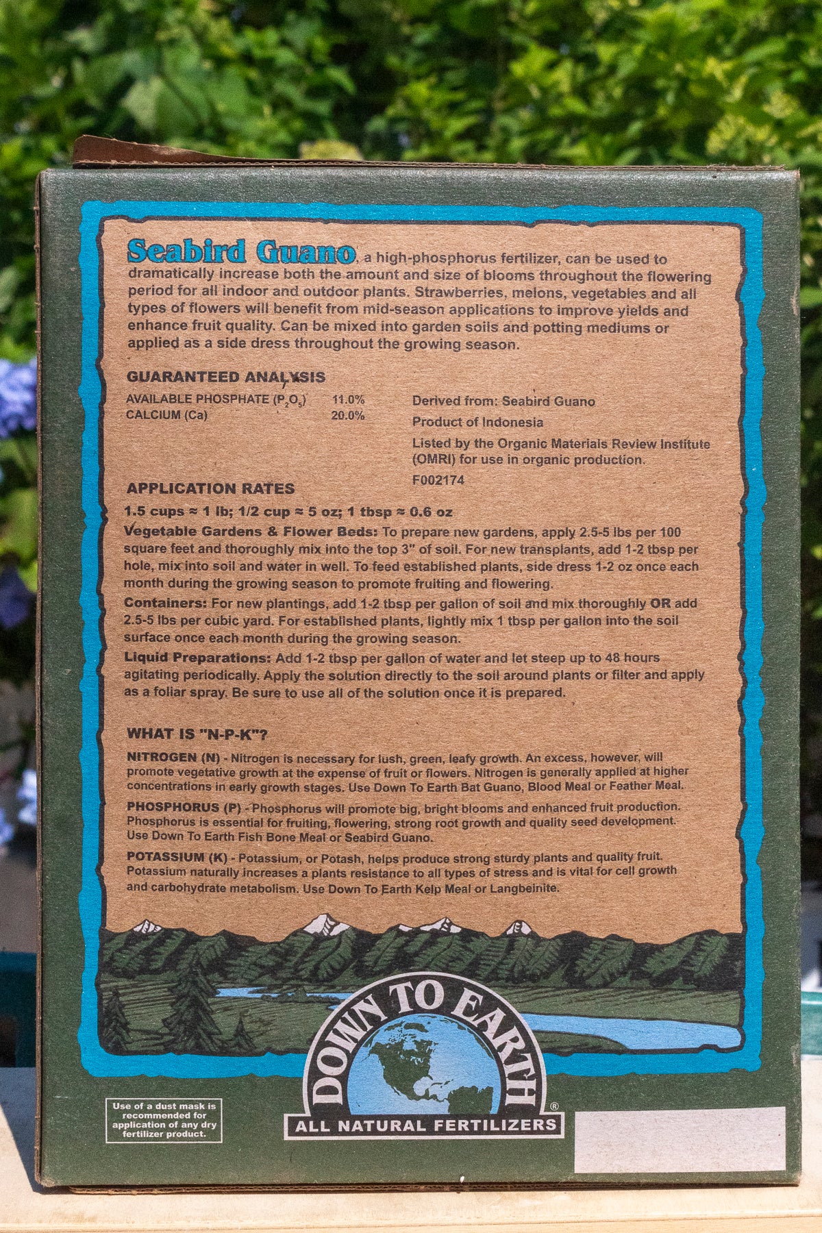 Down To Earth Fertilizers