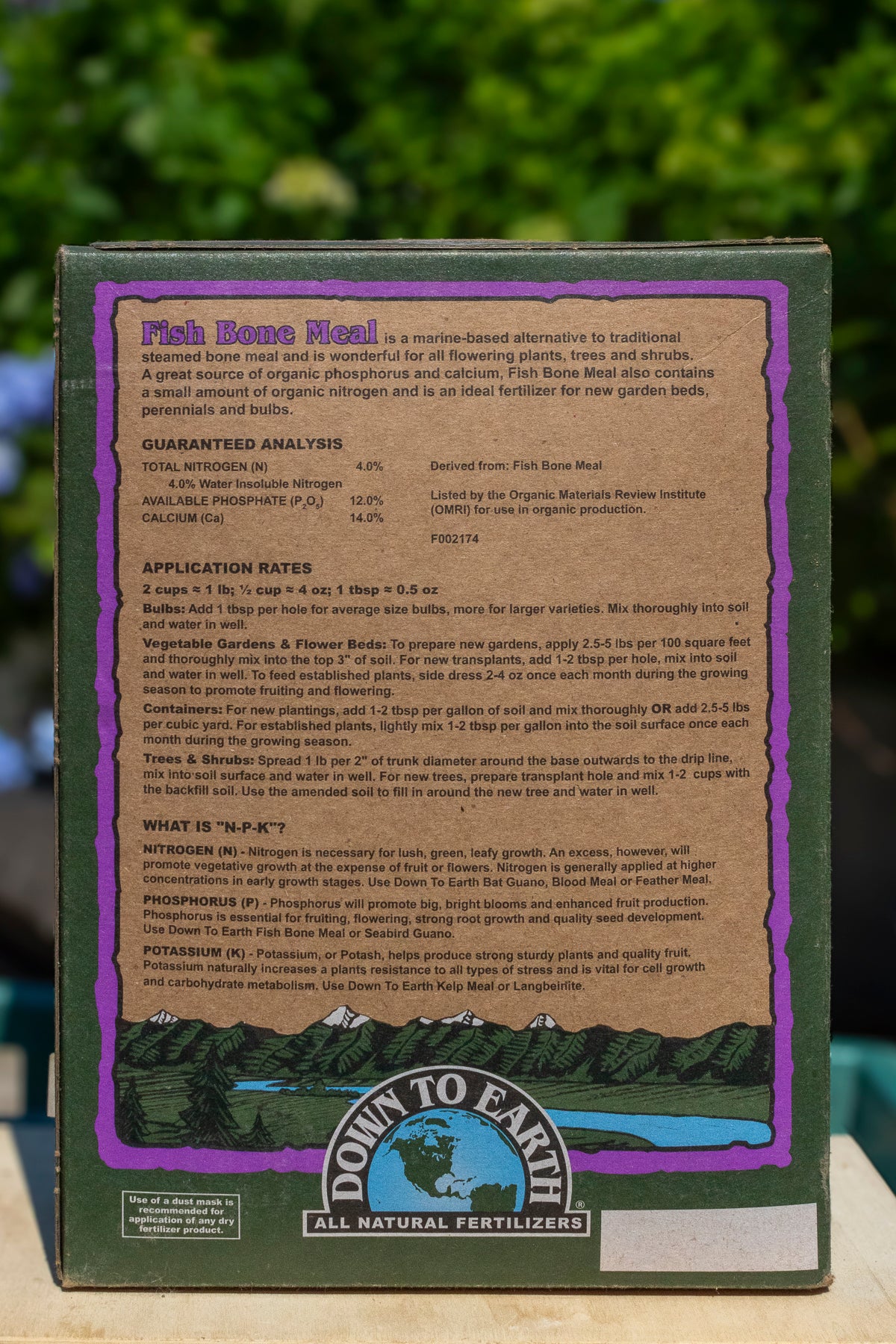 Down To Earth Fertilizers