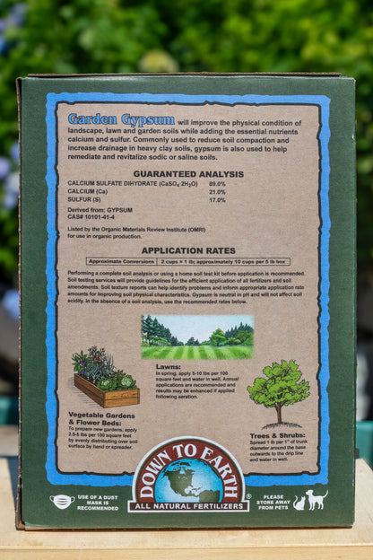 Down To Earth Fertilizers