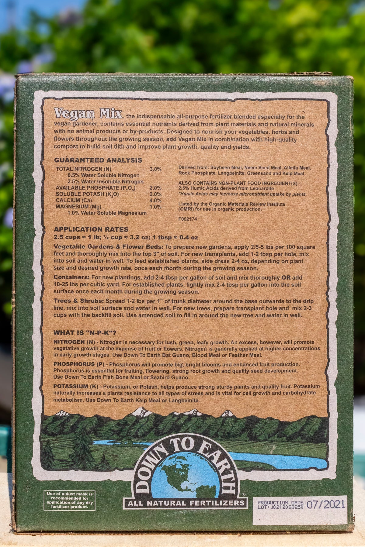 Down To Earth Fertilizers