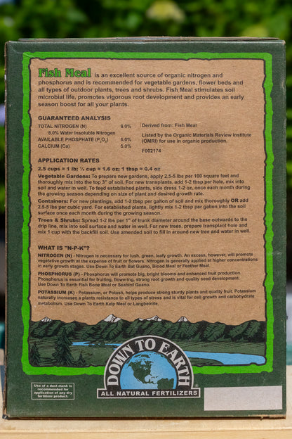 Down To Earth Fertilizers