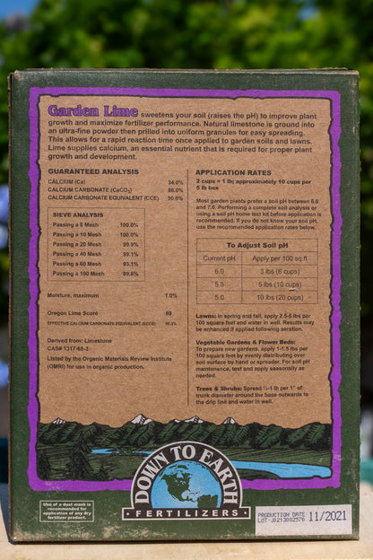 Down To Earth Fertilizers