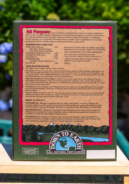 Down To Earth Fertilizers