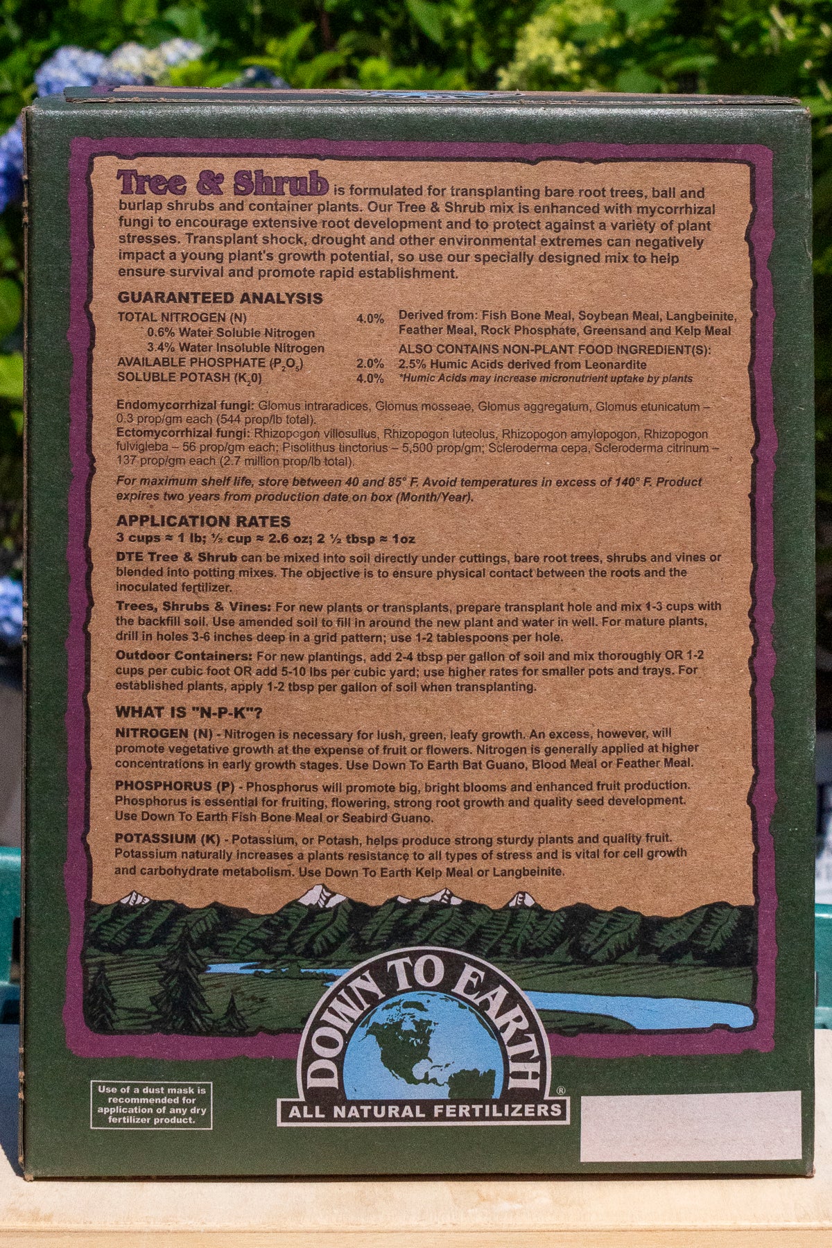 Down To Earth Fertilizers